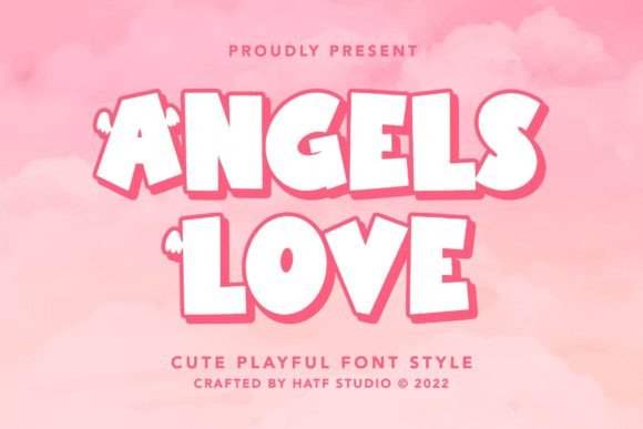 Angels Love Font for Small Business Branding