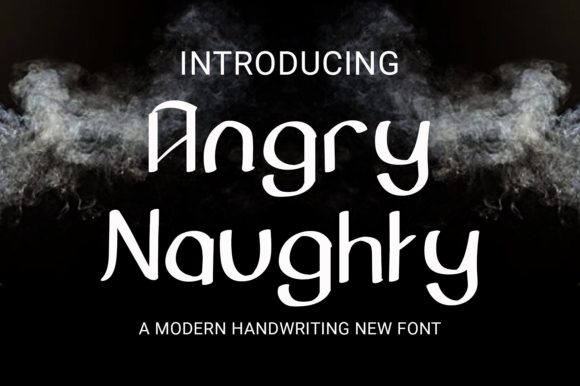 Angry Naughty Display Font for Bold, Memorable Branding
