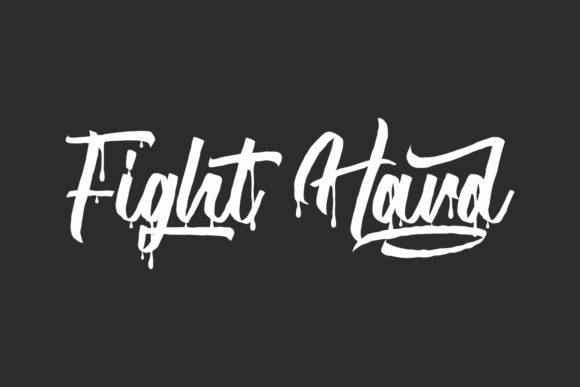 Fight Hard Display Font for Bold Branding and Campaign Impact