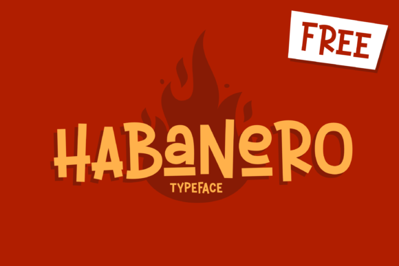 Habanero Font: A Playful Display Typeface for Bold Headlines