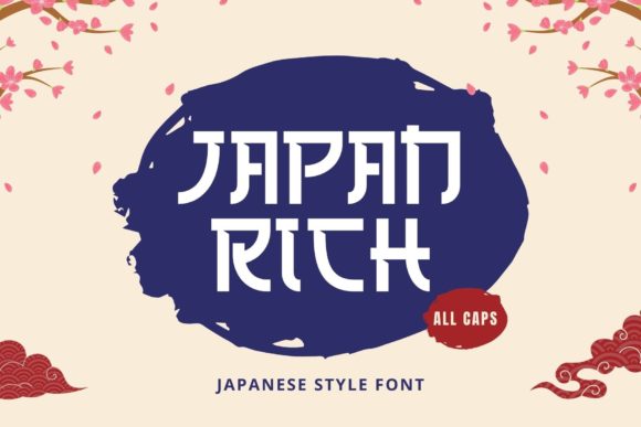 Japan Rich Display Font for Editorial Identity and Bold Headlines