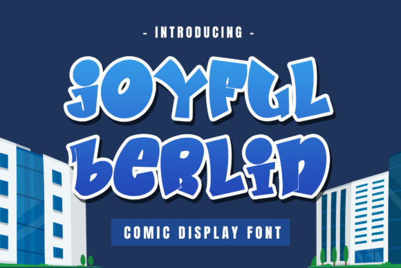 Joyful Berlin: A Comic Display Font for Scroll-Stopping Branding