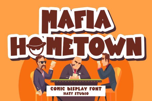 Mafia Hometown Font for Handmade Branding & Display Projects