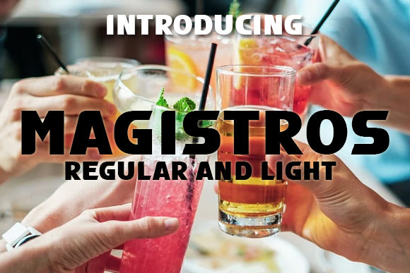 Magistros: A Bold Display Font for Thoughtful Editorial Design