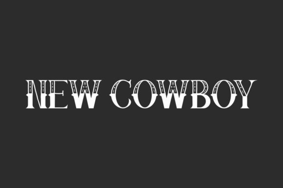New Cowboy Display Font for Bold Digital Branding
