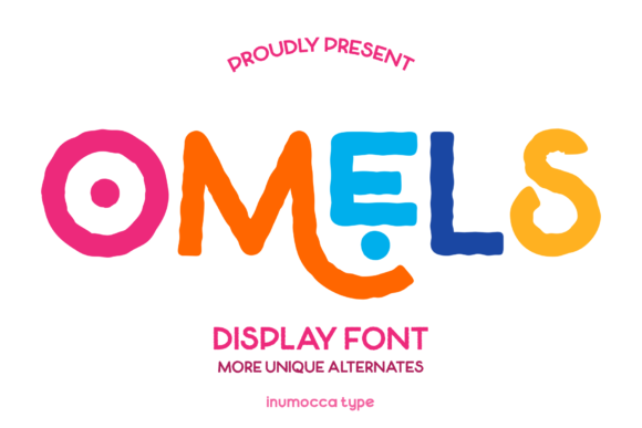 Omels Display Font for Memorable Branding