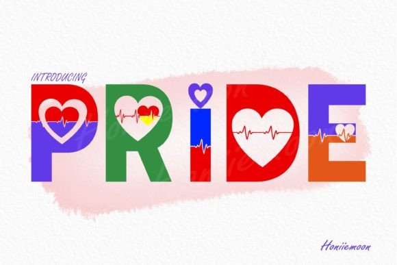 Pride Display Font for Playful, Polished Branding