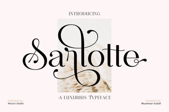 Sarlotte: A Stylish Display Font for Thoughtful Editorial Design