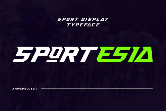 Sportesia Font for Sport & Racing Branding