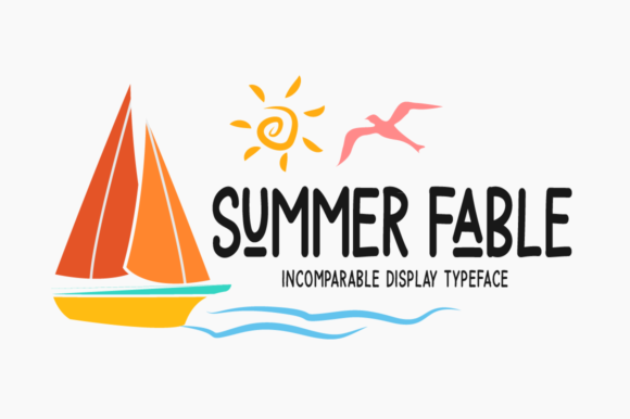 Summer Fable: A Fresh Display Font for Scroll-Stopping Brand Content