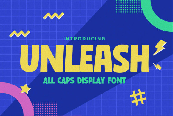 Unleash Display Font for Editorial Design