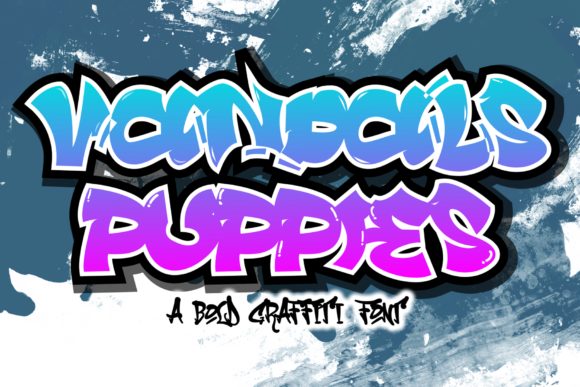 Vandals Puppies Font for Bold Brand Identity